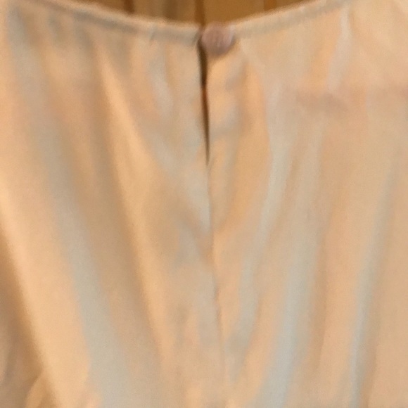 Diane Gilman 100% Silk Sleeveless Blouse w/ Sequin Trim Size L NWT - Picture 3 of 6